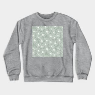 Sage Poppies Crewneck Sweatshirt